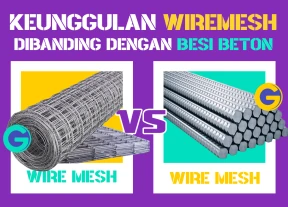 Keunggulan Wiremesh Dibanding Besi Beton